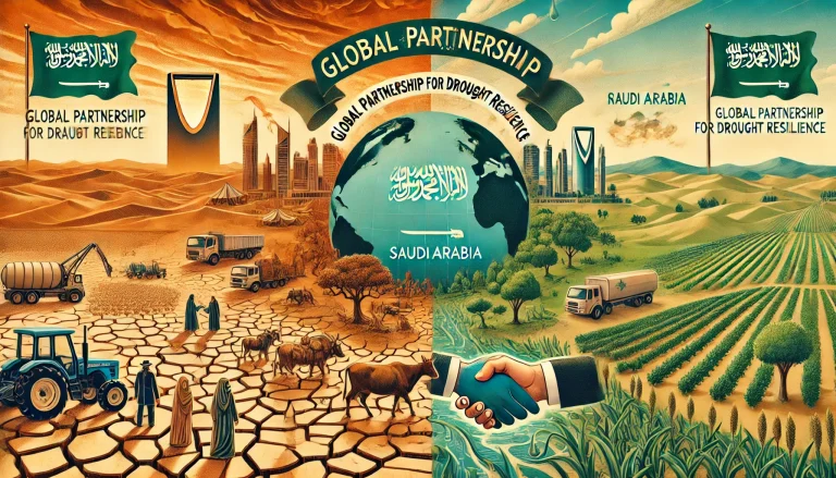 Gambar 1. Ilustrasi Peran Arab Saudi dalam Menghadapi Desertifikasi Global