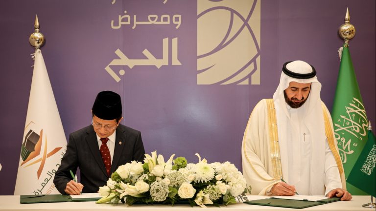 Gambar 1 Penandatanganan MoU Indonesia dan Arab Saudi