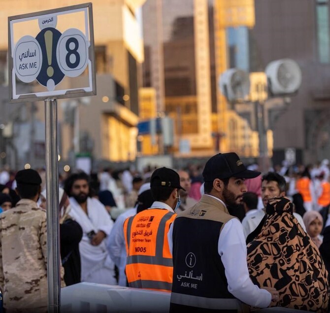 Layanan Sukarelawan ‘’Pemandu Jalan’’ Diperkenalkan untuk Jamaah Masjidil Haram