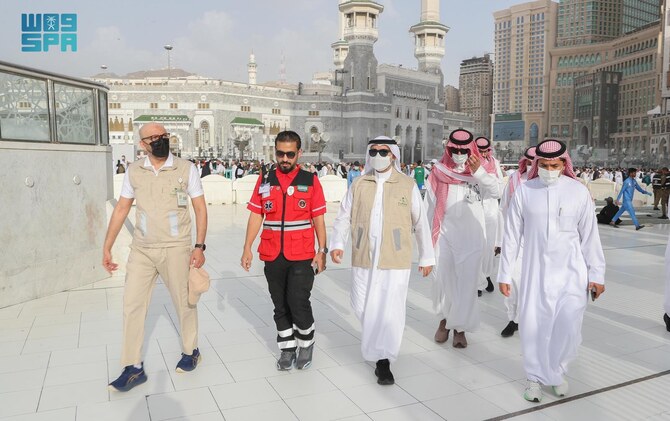 Menteri Kesehatan Arab Saudi Inspeksi Fasilitas Kesehatan Utama di Makkah