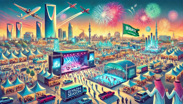 riyadh season ilustrasi