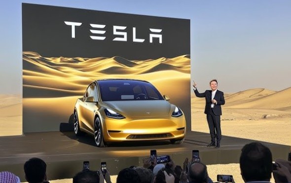 tesla launch