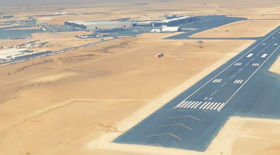 header, Bandara Malham (Sumber Akun X AlEkhbariya News)