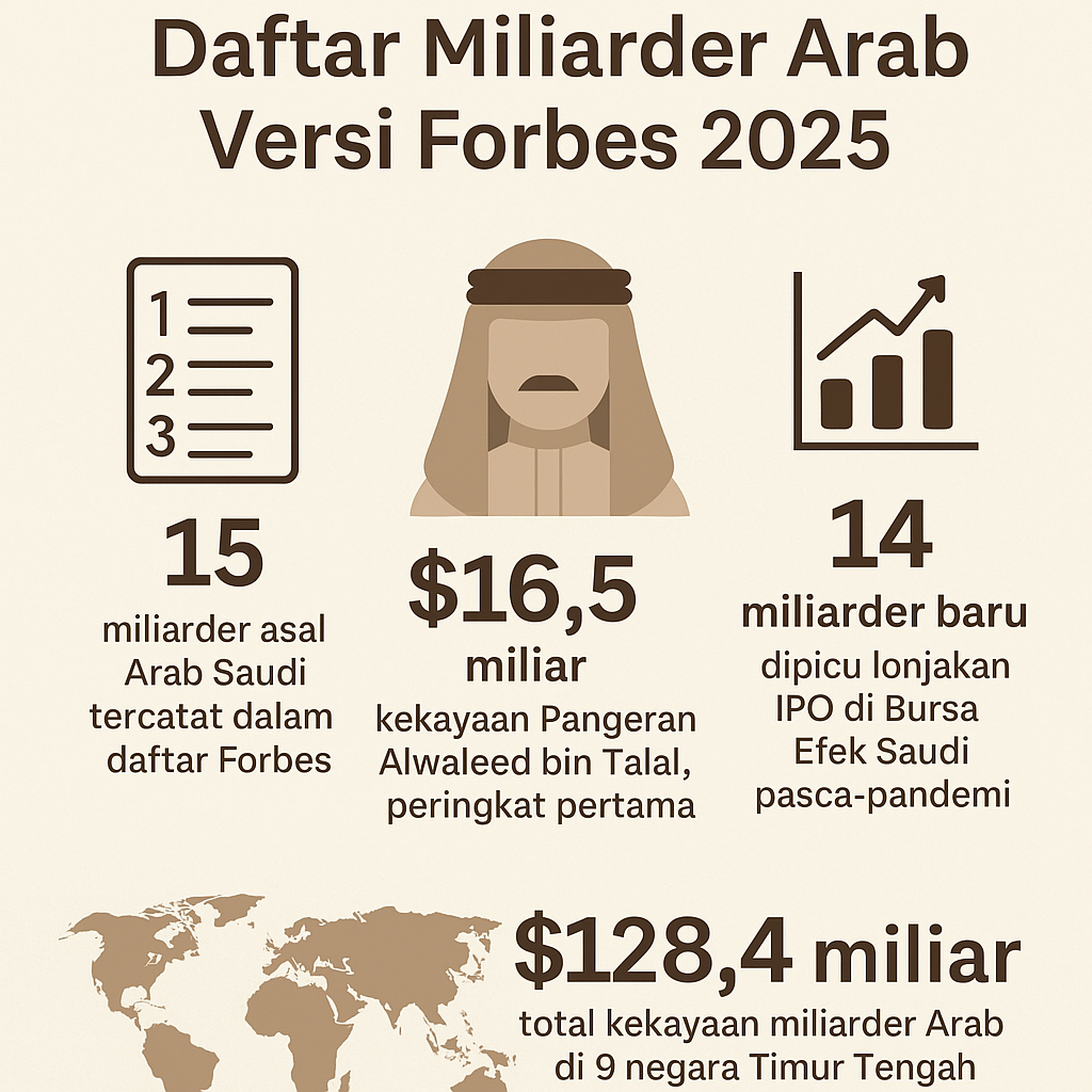 miliarder aran saudi ilustrastiobn