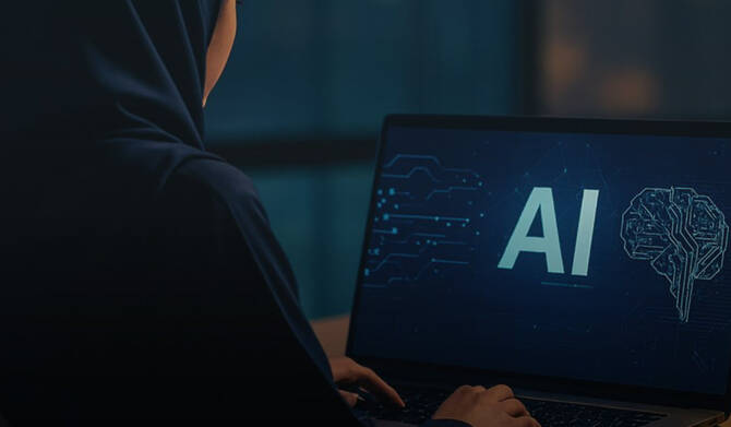 header, Revolusi AI di Arab Saudi (Sumber Arab News)