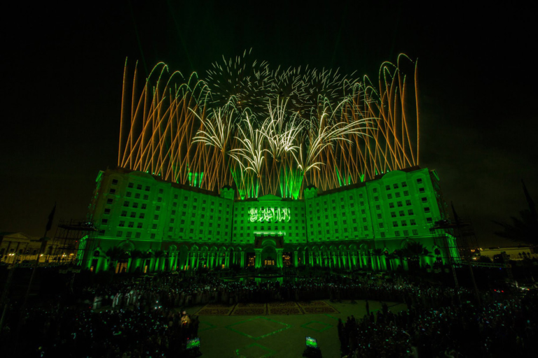 header, Perayaan Hari Nasional Saudi Ke-95 (Sumber Soul of Saudi)