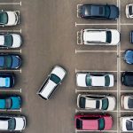 The,Only,Vacant,Parking,Space,In,Parking,Lot.,Navigation,In