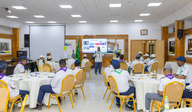header, Kegiatan pramuka Saudi (Sumber Arab News)