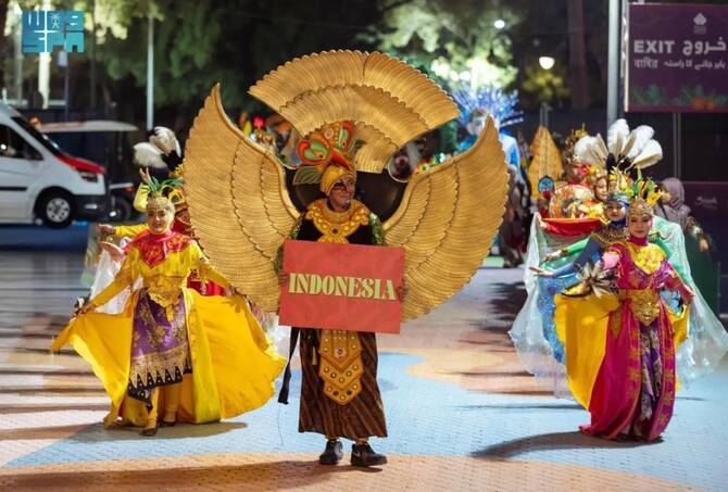 header, Pameran Budaya Indonesia di Al-Suwaidi Park Riyadh (Sumber SPA)