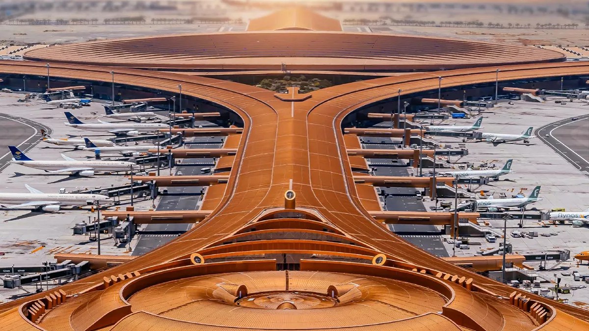 header, Tampak Atas King Abdulaziz International Airport (Sumber KSA Directory)