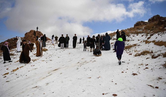 Tabuk Snow Area