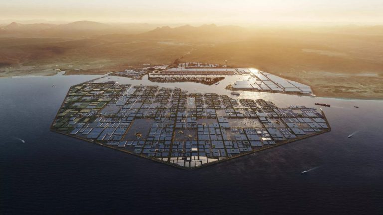 header, Hexagon, Salah Satu Bagian dari Proyek NEOM (Sumber NEOM)