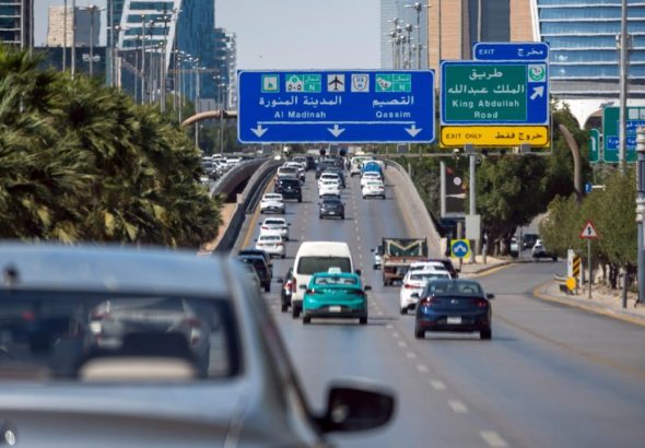 header, Kondisi Jalan Raya di Riyadh, Ibu Kota Arab Saudi (Sumber Arabian Gulf Business)