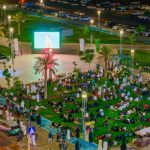 header, Suasana Nobar di Taman, Indikasi Kondisi Aman di Tengah Lingkungan Masyarakat (Sumber Saudi Gazette)
