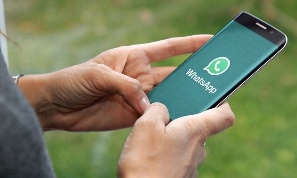 header, Ilustrasi Penggunaan Aplikasi WhatsApp (Sumber Arab News)