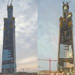 header, Progres Pembangunan Jeddah Tower (Sumber Arabian Business)