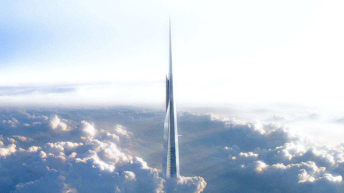 header, Ilustrasi Jeddah Tower (Sumber Thornton Tomasetti fastcompanyme.com)