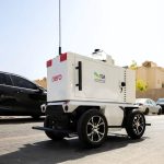 header, Kurir Robot Otonom di Riyadh (Sumber Arabian Business)